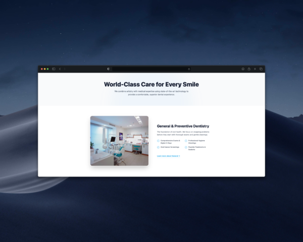 762shots_so Bright Smile - Free Landing Page
