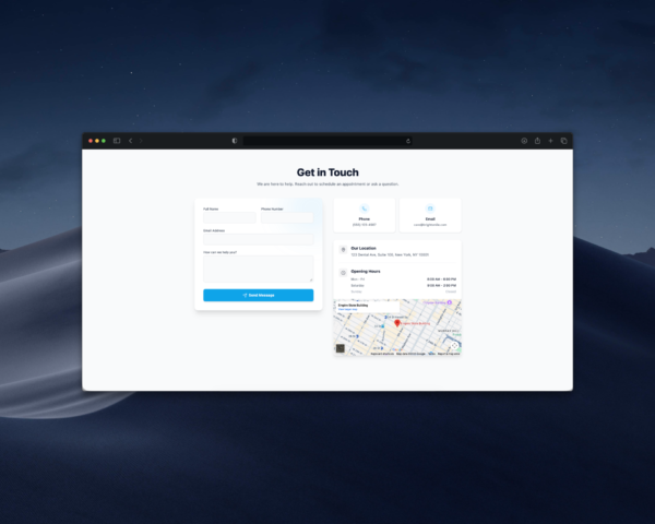 781shots_so Bright Smile - Free Landing Page