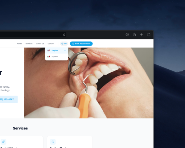 911shots_so Bright Smile - Free Landing Page